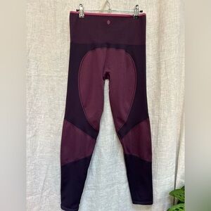Thirdlove Flex Seamless Leggings maroon pink size large